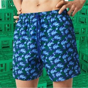 NWT Lacoste x Minecraft swim shorts trunks sold out